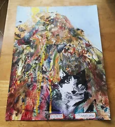 Buy  Cat + Mountain  Oil Painting On Canvas - Original Artwork (30x40cm) • 37.50£