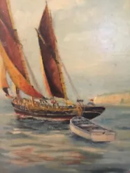 Buy Oil On Canvas Lowestoft Fishing Boat. • 59£