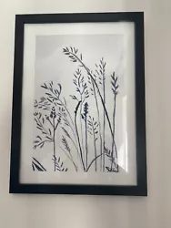 Buy Grey Meadow - In Watercolour Framed In A Black  A4 Frame • 5£