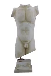 Buy Torso Nude Male Body Art Greek Statue Sculpture Casting Stone • 105.09£