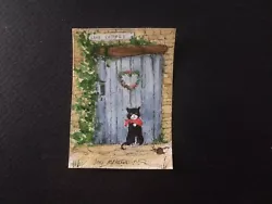 Buy Aceo Original Watercolour Painting By Toni Cat By Love Cottage • 4.50£