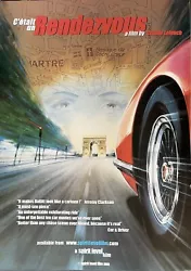 Buy Cetait Un Rendezvous A Film By Claude Lellouch Rare Vintage A1 Car/movie Poster • 16£
