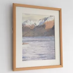 Buy E. Charles Simpson Original Watercolour Painting, Framed, Scottish Highlands • 38£