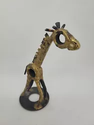 Buy Unique Handmade Welded Metal Bolts & Washer Giraffe Figurine • 8.13£