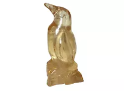 Buy Vintage Acrylic Resin Lucite 9 1/2  Penguin Statue Figurine • 28.55£