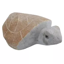 Buy Turtle Tortoise River Rock Hand Carved Stone Decoration House Garden Yard • 11.20£
