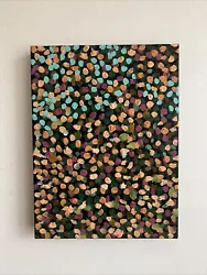 Buy Original Abstract Oil Painting On Canvas 30cm X 40cm Similar To Damien Hirst • 45£
