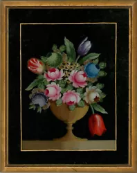 Buy 20th Century Acrylic - Flowers In An Urn • 65.60£