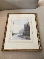 Buy Framed Gladys Jones Denman Watercolour Painting Landscape Seascape Sea Coast • 55£