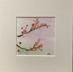 Buy Original Artwork By Sungy Watercolour Cherry Blossom • 15£