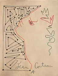 Buy Jean Cocteau. Face Of A Young Man  Signed Jean Cocteau • 650£