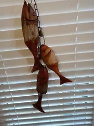 Buy Vintage Hand Carved Driftwood  Fish Wall Hanging Sculpture  Folk Art R Brandt 96 • 113.55£