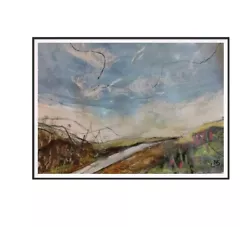 Buy Original Abstract Oil Painting Signed Uk By Local Artist • 14.95£
