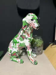 Buy A Statue In The Shape Of A Dog With Drawings Of A Dinosaur • 154.82£