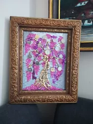Buy Money Tree With Crystal Original Painting On Canvas   • 14.99£