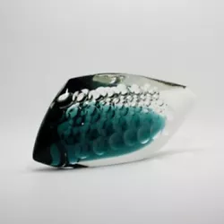 Buy Cezch  EXBOR  Glass Fish Sculpture By René Roubíček 1960's Vintage • 724.56£