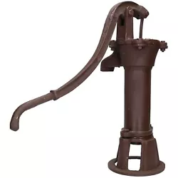 Buy Garden Hand Water Pump Vintage Style Cast Iron Well Ornament Feature Decoration • 63.90£