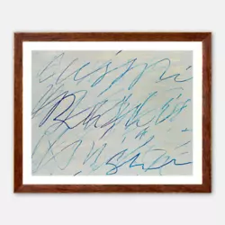Buy Cy Twombly - Roman Note 18, Giclee Print, Minimalist Abstract Poster, Wall Decor • 69.89£