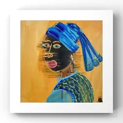 Buy ‘Petra’, Contemporary, Fine Art, Abstract Portrait,Original Painting ,Unframed • 0.99£