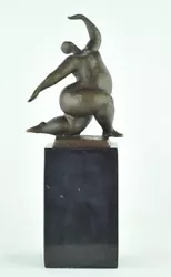Buy Statue Dancer Acrobat Modern Style Art Deco Style Bronze Signed Sculpture • 89.37£