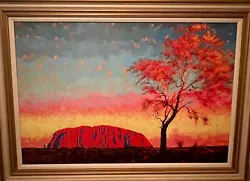 Buy Rolf Harris Canvas Print Signed 21/125 Uluru/Ayres Rock • 100£