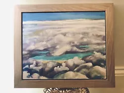 Buy Acrylic Painting Original Ann Carr Clouds Framed Art • 79.95£