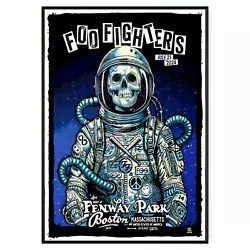 Buy Foo-Fighter Poster Boston MA July 21 2024 Tour Concert For Foo Fighters Fans • 3.99£