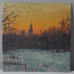 Buy St James's Park Snow, London, Oil Painting  • 30£