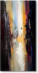 Buy Abstract City Modern Art Painting Atelier Culari Art No. 1214 • 260.35£