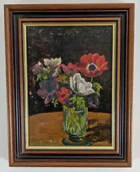 Buy HARRY CLAYTON ADAMS (1876-1956) Oil Painting STILL LIFE FLOWERS C1920 • 150£