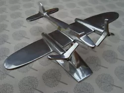 Buy Art Deco Style Aluminium Model Aircraft Mosquito Type -  Ornament • 40£