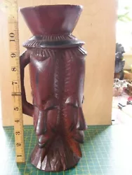 Buy Vintage 'Original' African Sculpture, Tribal Art In Teak Wood (2nd Item) • 50£
