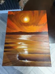 Buy 'Moonlit Beach' - Original Painting Signed By Artist • 10£