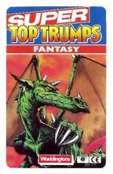Buy Waddingtons Super Top Trumps Fantasy - Print Your Own • 3£