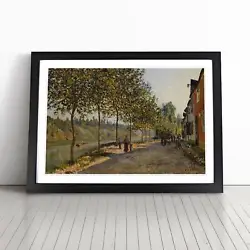 Buy Alfred Sisley June Morning Wall Art Print Framed Canvas Picture Poster Decor • 24.95£