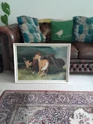 Buy Vintage Horse Oil Painting • 100£
