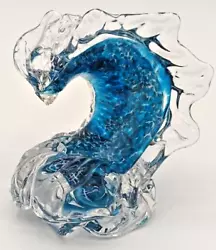 Buy Pristine Condition~Original Evan Jenkins Glass Wave Sculpture 2012~Gorgeous!!! • 839.30£