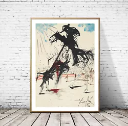 Buy Salvador Dali - Bullfight, Giclee Print, SurrealismArt, Picador Poster • 14.94£