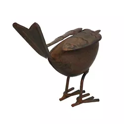 Buy Robin Red Brest Garden Sculpture Ornament Statue Metal Decoration Animal Bird • 10.70£