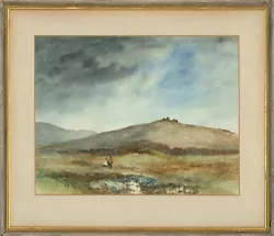 Buy N.E. Hollows - 1971 Watercolour, Day In The Mountains • 70£