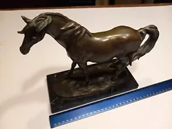 Buy Horse Bronze, Signed Original Artwork, Milo, European Bronze Finery • 138.87£