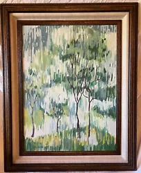Buy Impressionist Trees Painting Signed ANDERSON 1963 • 209.68£