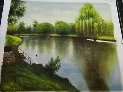 Buy Original Large Painting Of London- Beddington Park, Surrey • 55£