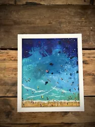 Buy Original Beach Painting On Canvas Board Inspired By The Seas Of Cornwall • 80£