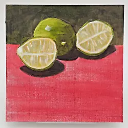 Buy Still Life Impressionist Limes Original Art Oil Painting A McLaren • 27£