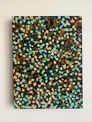 Buy Original Abstract Oil Painting On Canvas 30cm X 40cm Similar To Damien Hirst • 30£