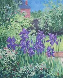 Buy Original Oil Painting: Irises 4 • 275£