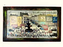 Buy LS Lowry Framed Oil Painting On Wooden Panel • 469£