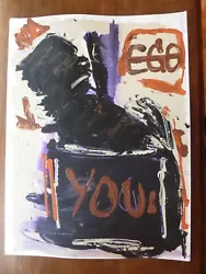 Buy Follower Basquiat Painting -15 X 20”-Striking Out Ego  • 13.07£