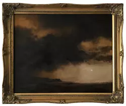 Buy Seascape Landscape Original Modern Impressionist Painting Turner Winter Scotland • 29£